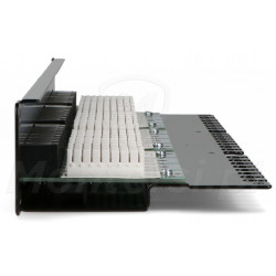 CCAS-PA5E-24UTP- O - Panel kat.5eUTP 24 x RJ45 z półką - bok