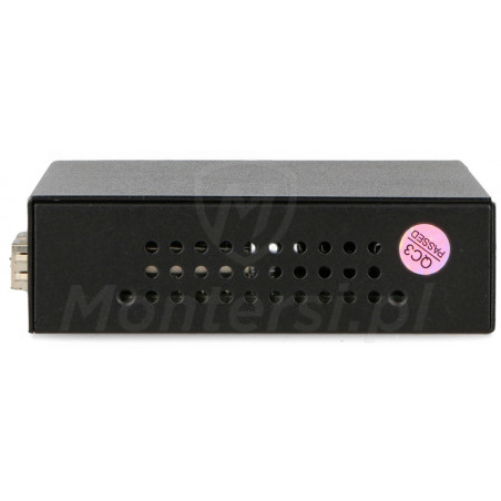 SFG64 - 6-portowy switch, 4x PoE at/af GE, 2x UPLINK SFP bok
