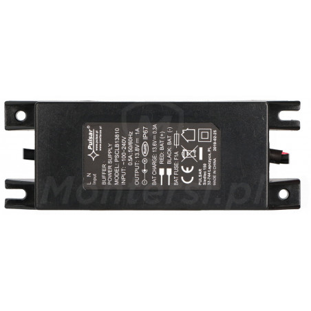 PSCLB13810 - Impulsowy zasilacz buforowy 13.8V/1A - spód