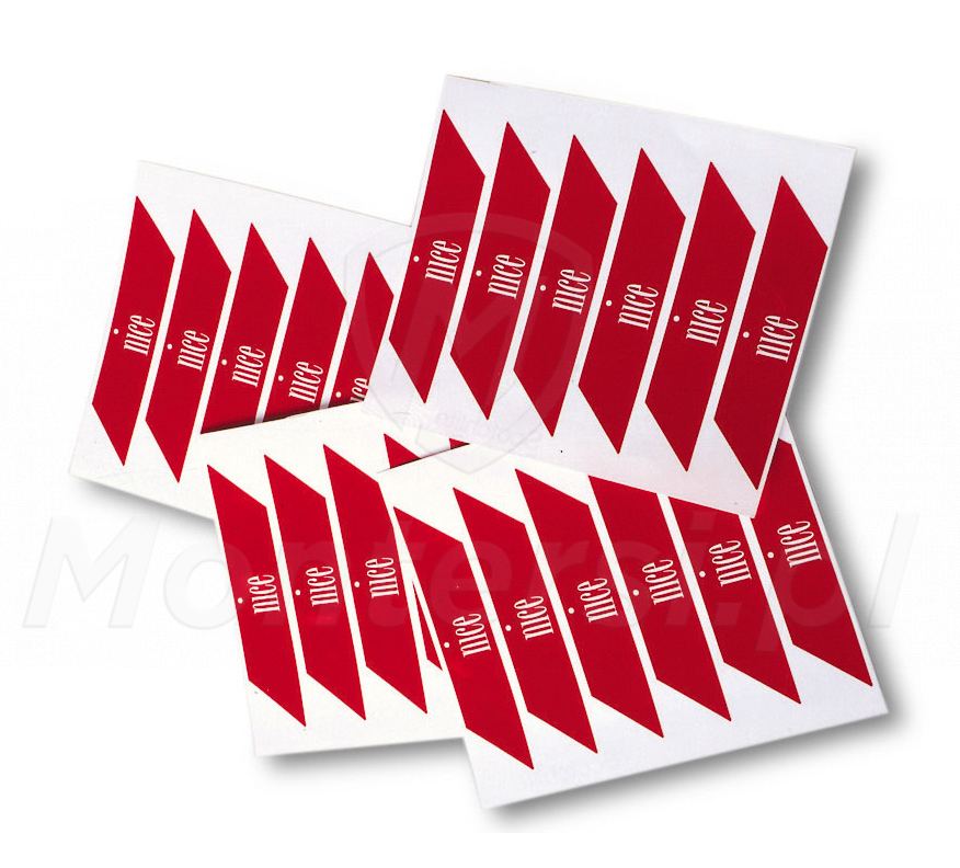 WA10 - Nalepki ostrzegawcze WA10 - Nalepki ostrzegawcze