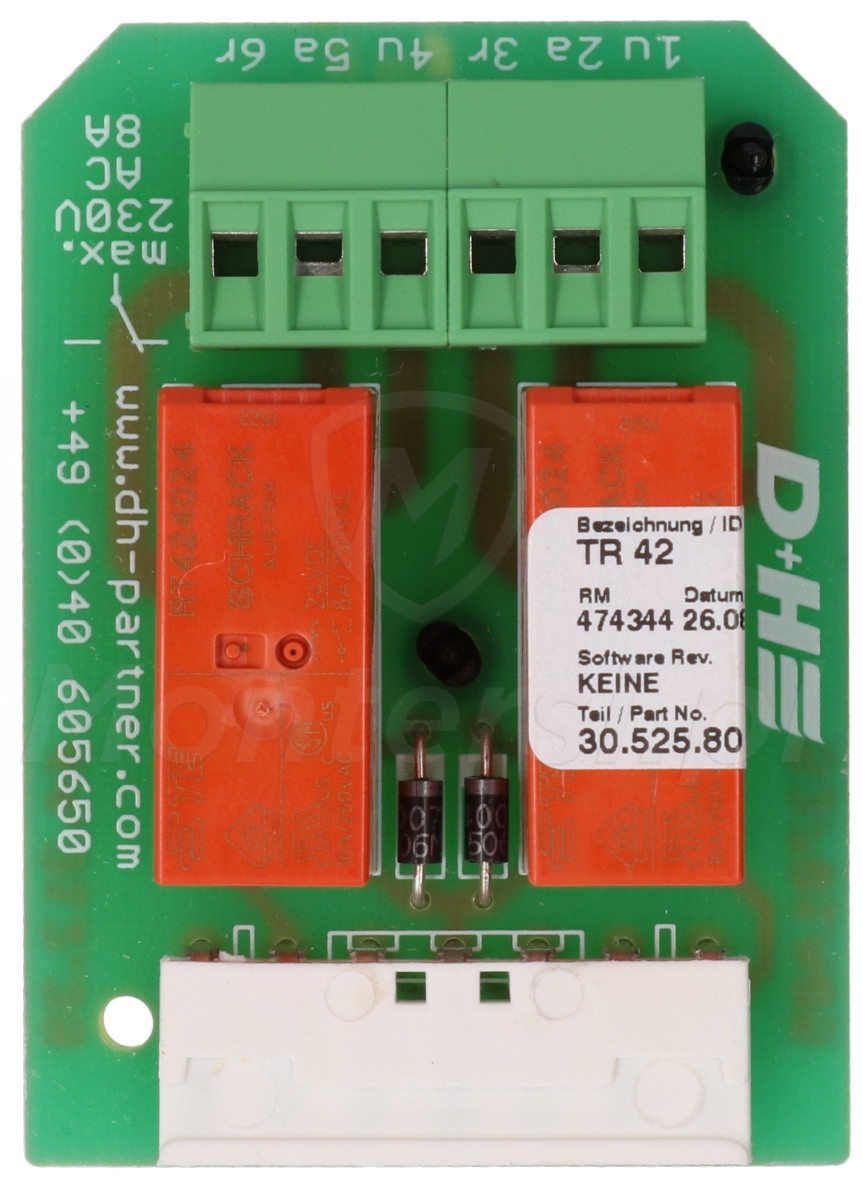 TR-42 - Moduł przekaźnikowy 2x230 V AC, 5 A