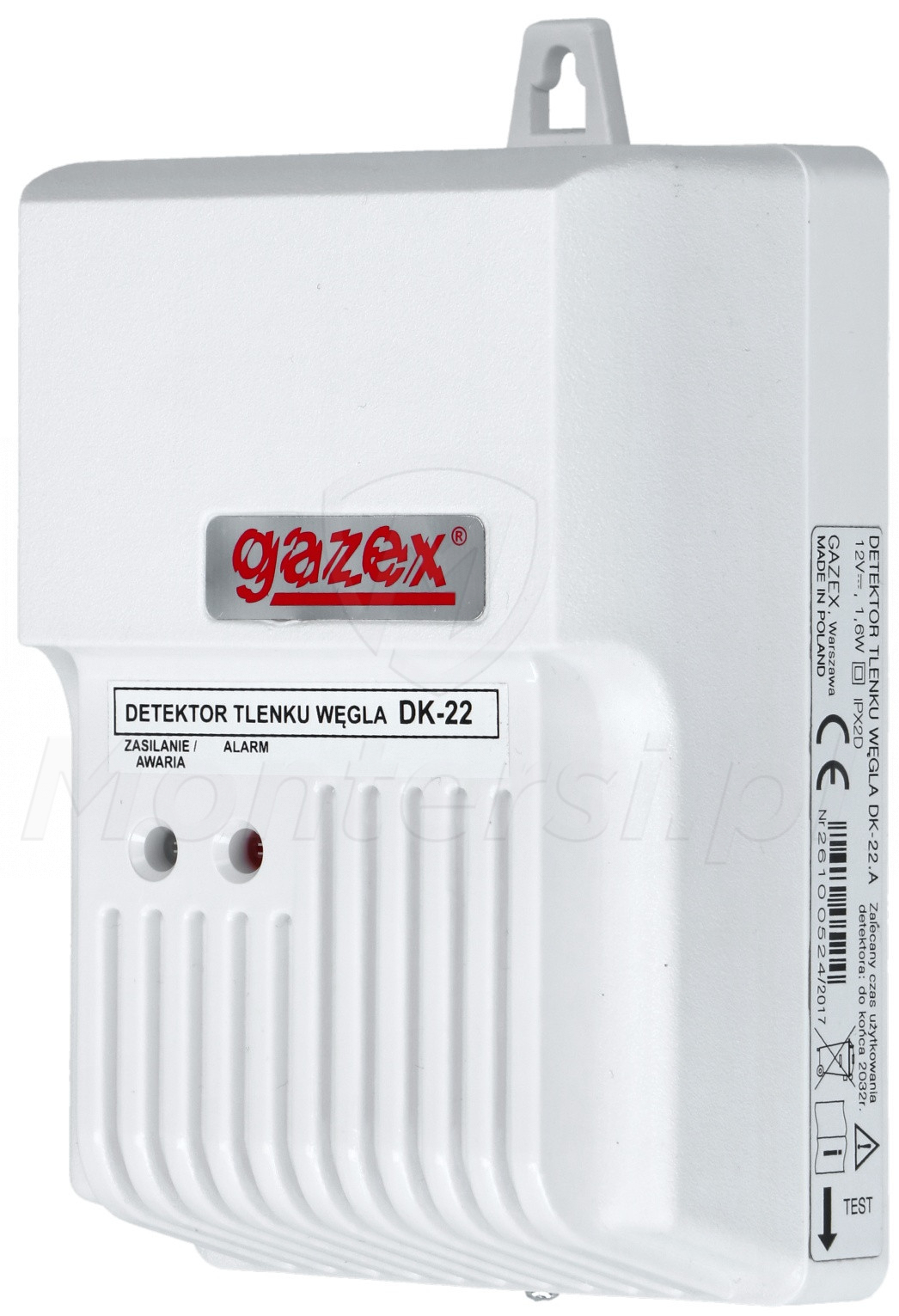 DK-22.A - Czujka tlenku węgla (CO)