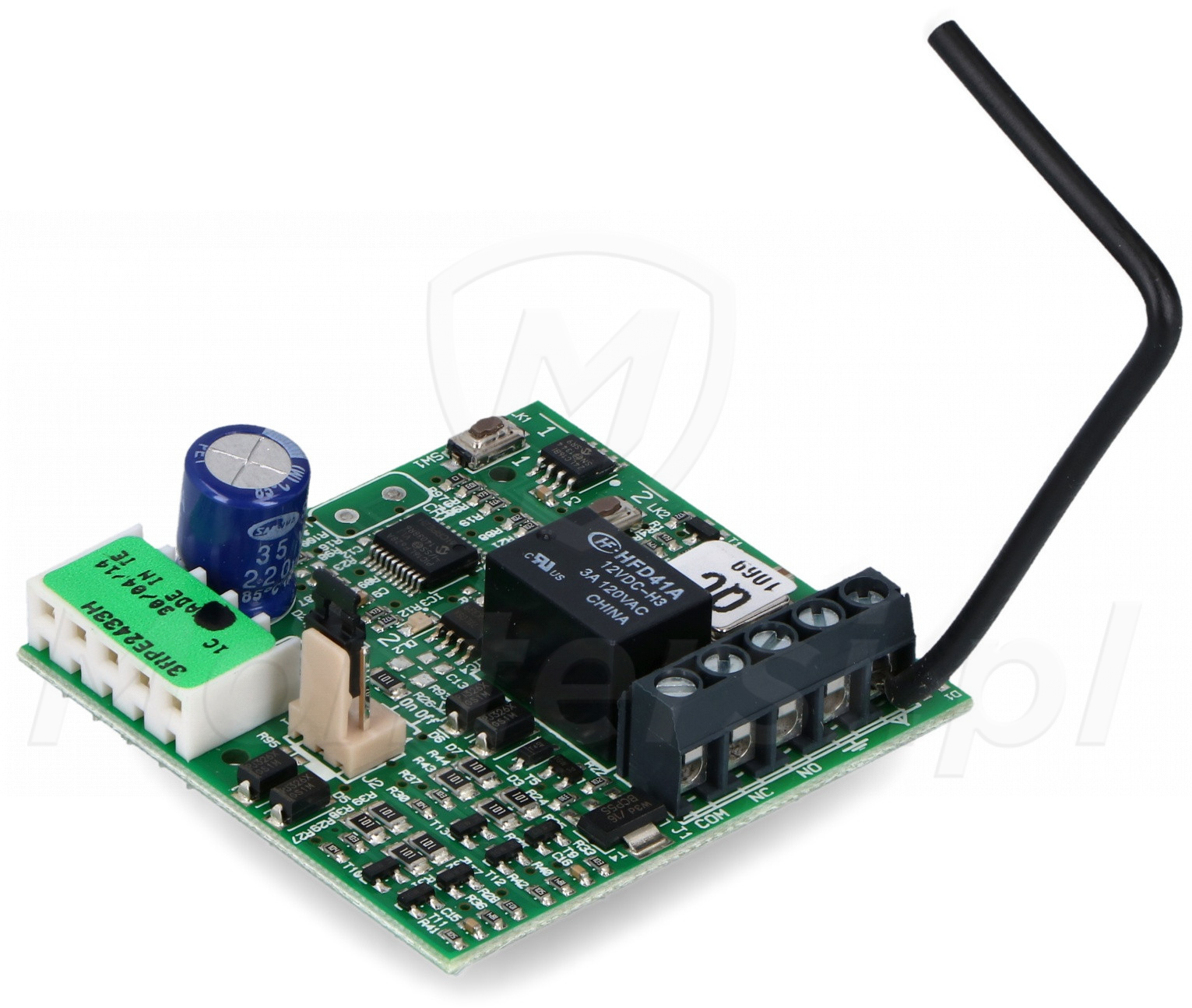 LC2 433 - 2- kanałowy, wtykalny odbiornik radiowy 433 MHz