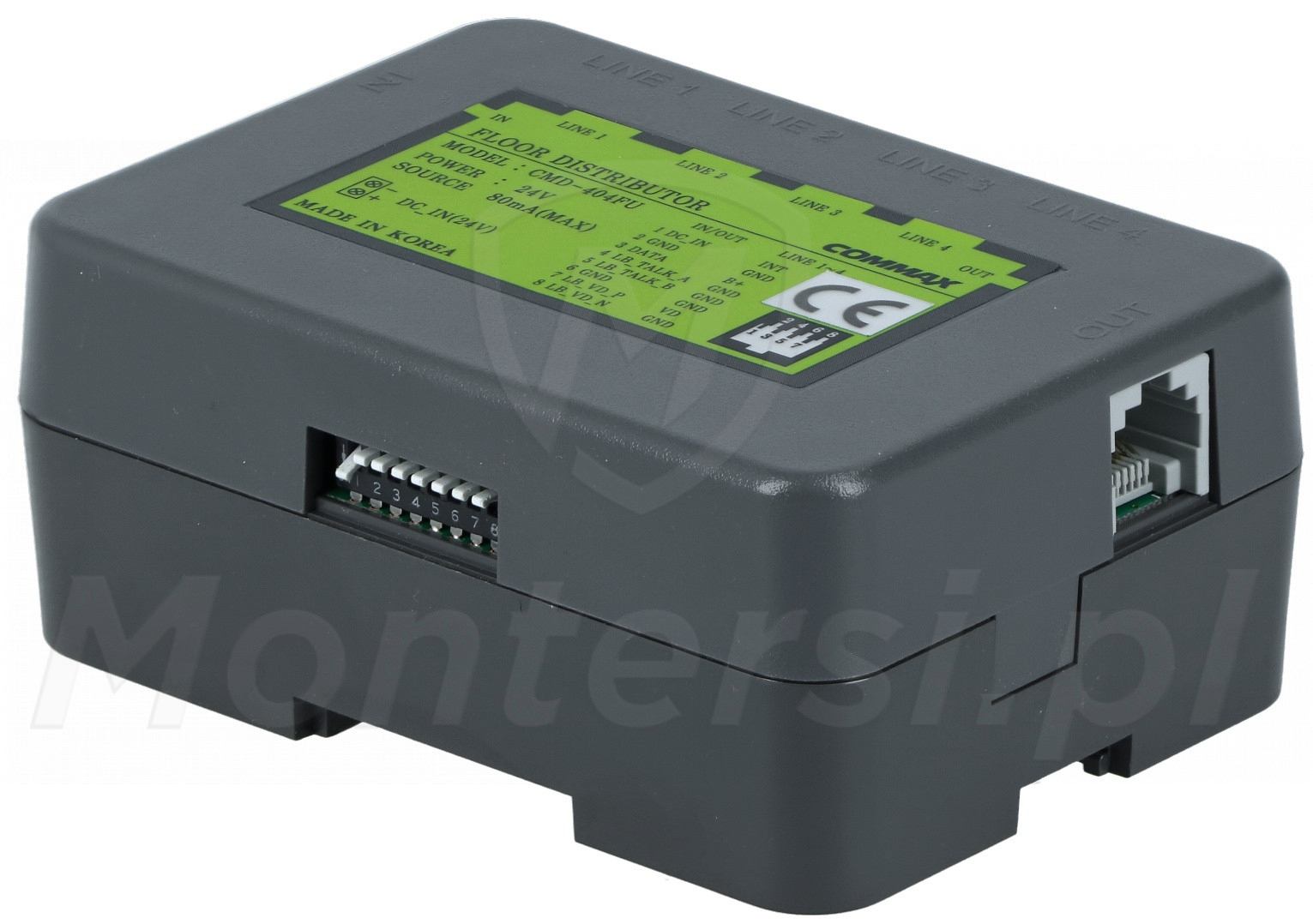 CMD-404FU - Dystrybutor mieszkaniowy systemu Gate View +