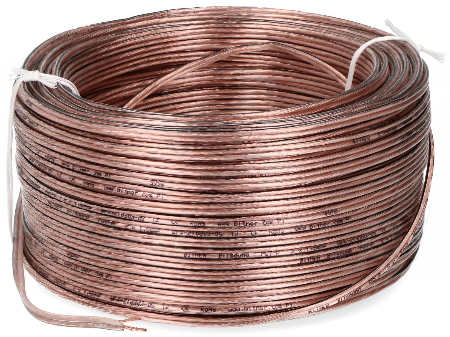 Miedziany przewód głosnikowy BiTsound PGY-p 2 x 1.5 mm2 Miedziany przewód głosnikowy BiTsound PGY-p 2 x 1.5 mm2