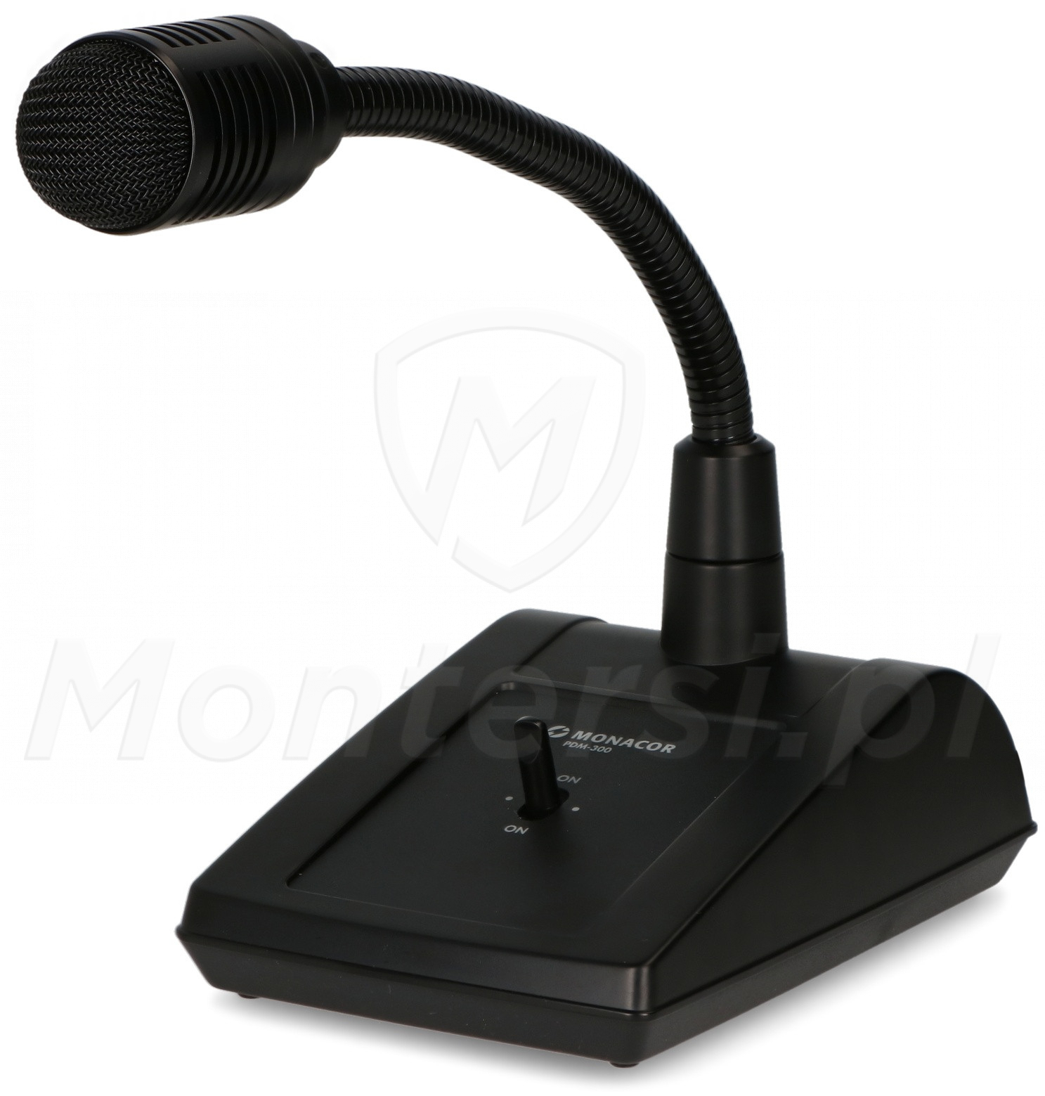 PDM-300 - Mikrofon pulpitowy, charakterystyka kardioidalna, długa gęsia szyja