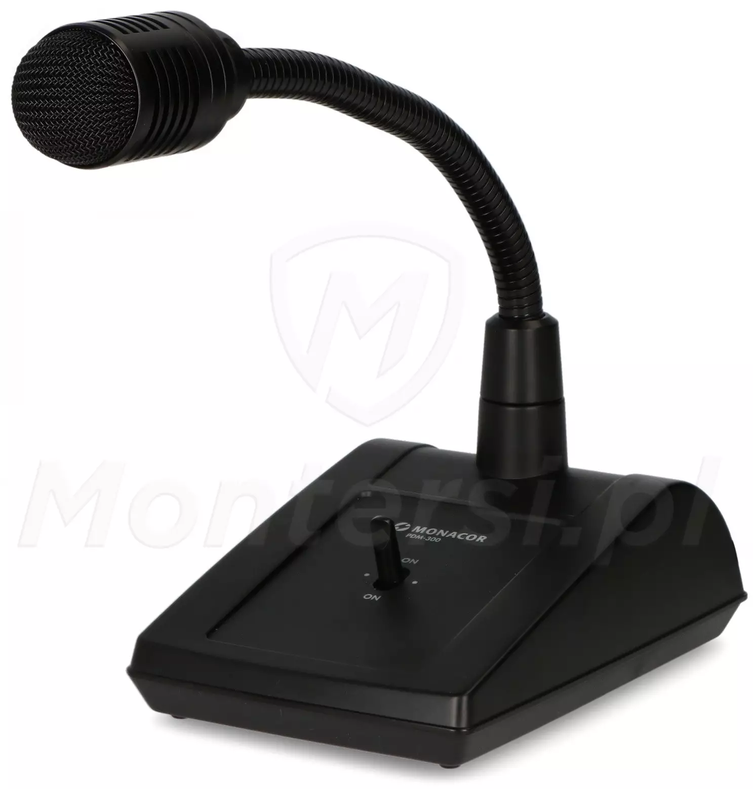 PDM-300 - Mikrofon pulpitowy, charakterystyka kardioidalna, długa gęsia szyja