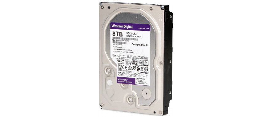 WD82PURZ - Dysk twardy 8 TB do rejestratora