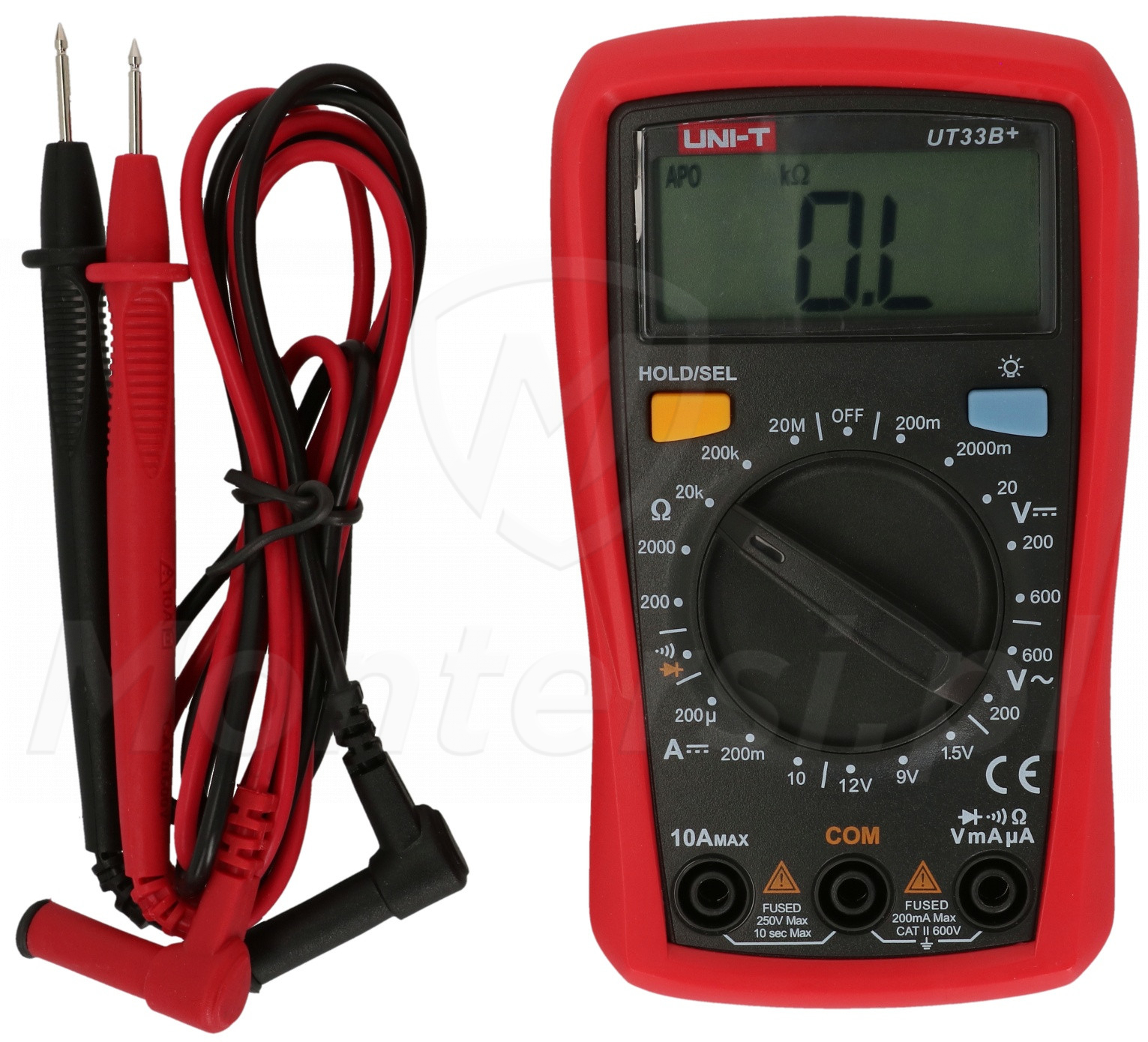 UT-33B+ - Miernik cyfrowy z pomiarem rozładowania baterii UT-33B+ - Miernik cyfrowy z pomiarem rozładowania baterii