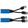 P-POE2 - Splitter 2xRJ45 (wtyk) - 1xRJ45 (gniazdo) P-POE2 - Splitter 2xRJ45 (wtyk) - 1xRJ45 (gniazdo)