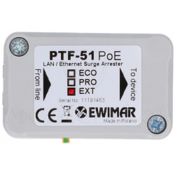 Zabezpieczenie przeciwprzepięciowe EWIMAR PTF-51-EXT/PoE