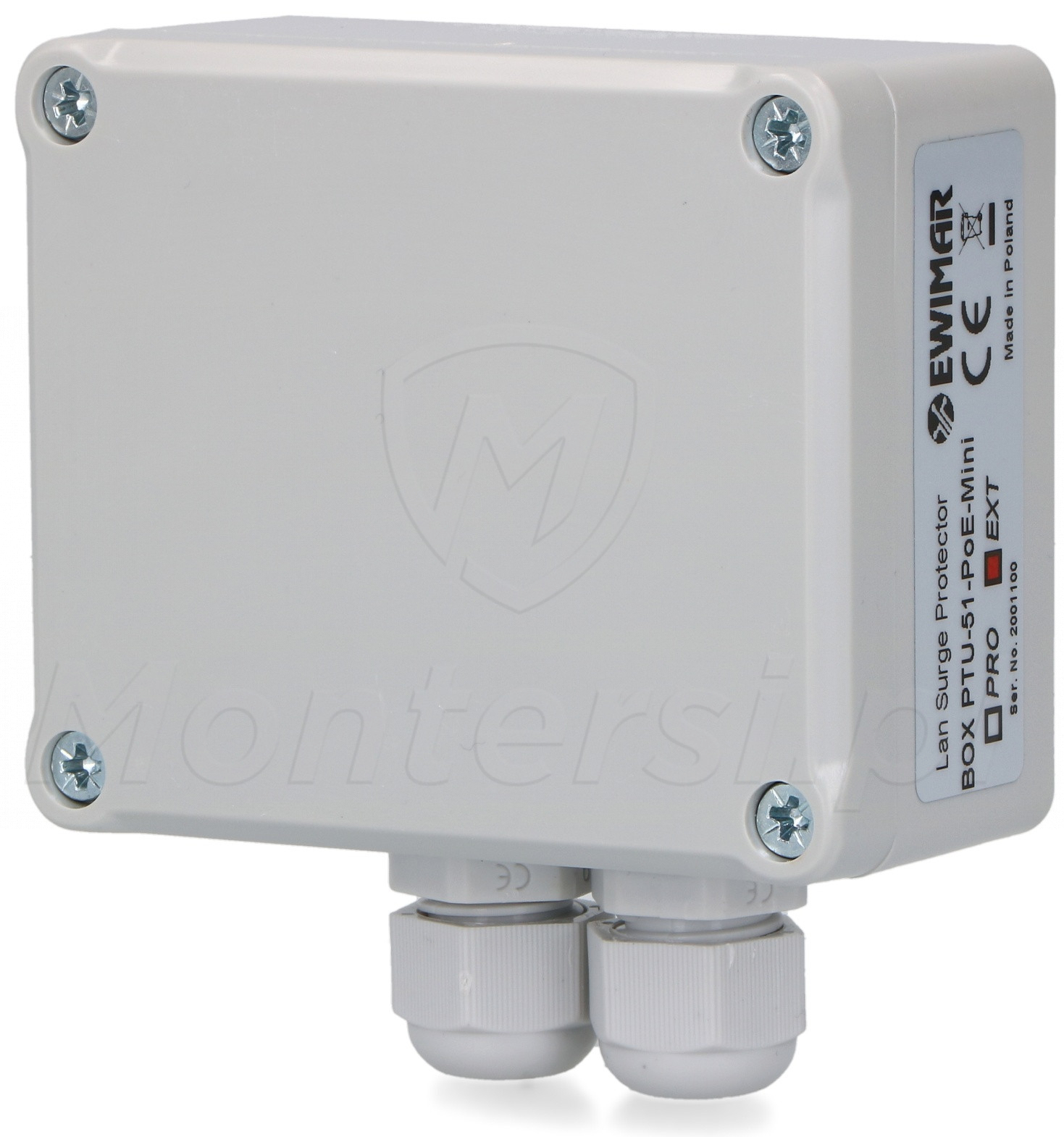 BOX PTU-51/EXT/PoE/Mini - Zabezpieczenie przeciwprzepięciowe