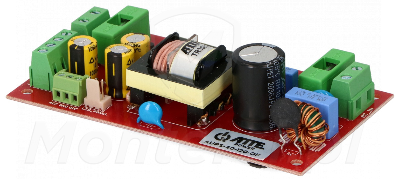 AUPS-40-120-OF - Zasilacz buforowy SMPS 12 V DC / 3.5 A AUPS-40-120-OF - Zasilacz buforowy SMPS 12 V DC / 3.5 A