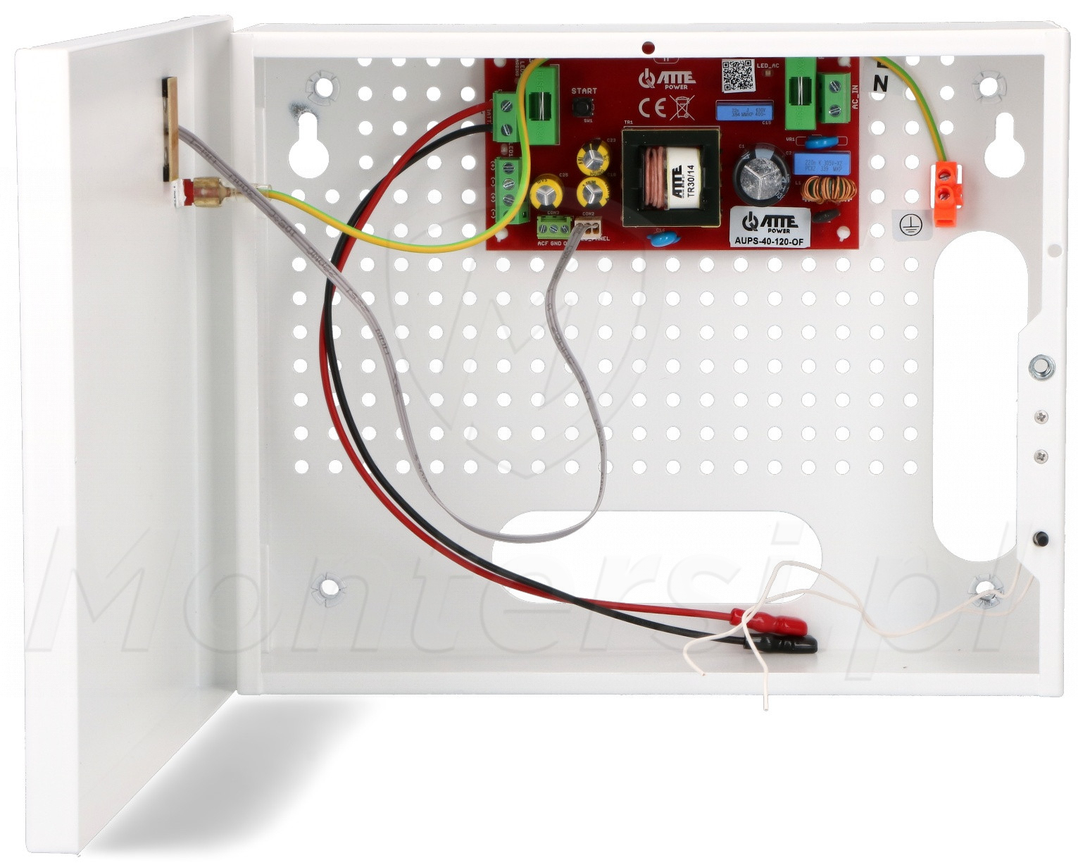 AUPS-40-120-E - Zasilacz buforowy SMPS 12 V DC / 3.5 A AUPS-40-120-E - Zasilacz buforowy SMPS 12 V DC / 3.5 A