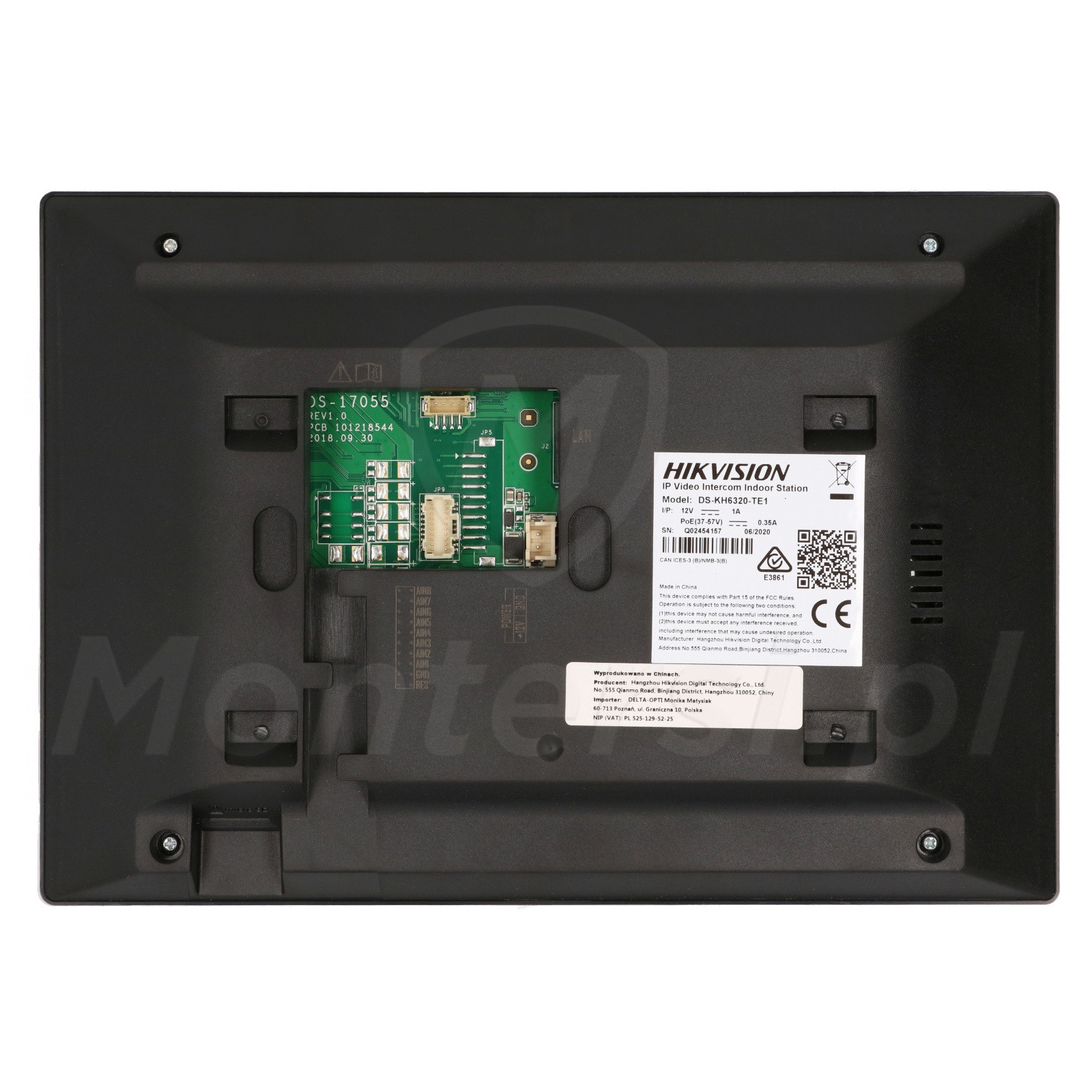 DS-KH6320-TE1 - Głośnomówiący monitor 7" - Montersi.pl