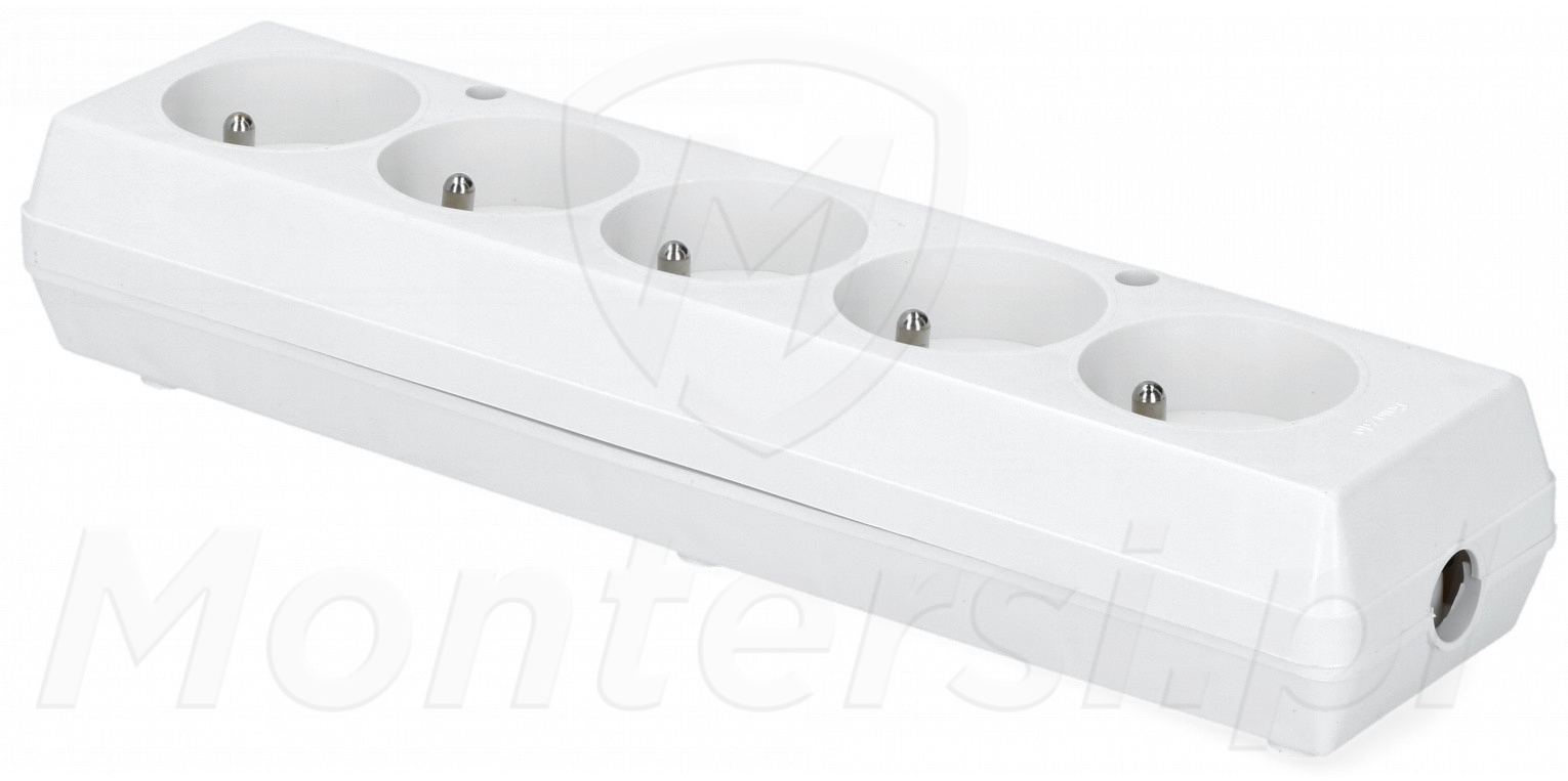 Gniazdo przenośne pięciokrotne