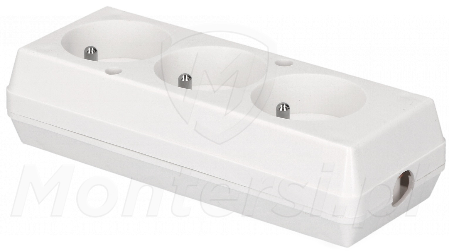 Gniazdo przenośne trzykrotne