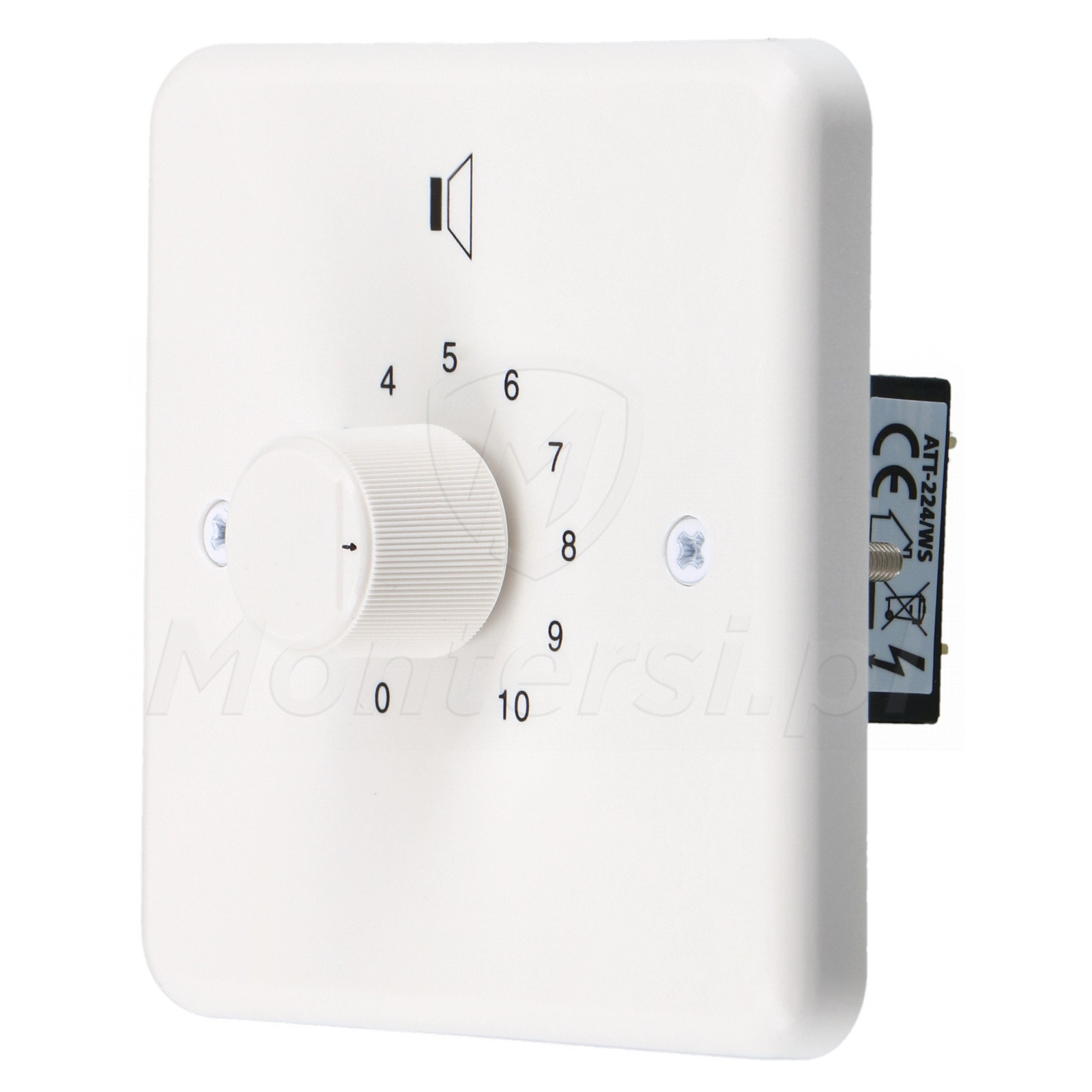 Regulator głośności PA ATT-224/WS