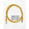 Żółty patchcord UTP 6 dł. 1m Żółty patchcord UTP 6 dł. 1m
