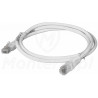 Szary patchcord UTP 5e 1m