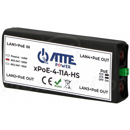 Extender ATTE xPoE-4-11A-HS