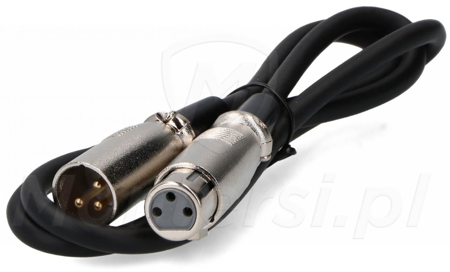 MEC-100/SW - Kabel XLR-XLR 1m czarny