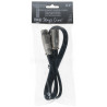 MEC-100/SW - Kabel XLR-XLR 1m czarny