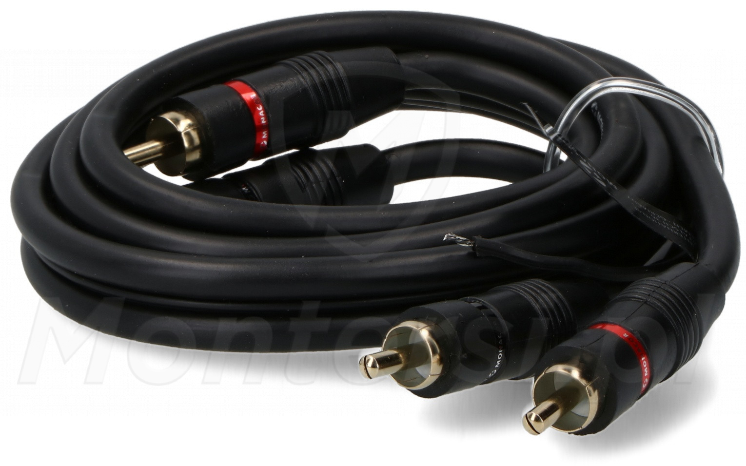 AC-080/SW - Kabel audio 2xRCA/2xRCA 0.8m