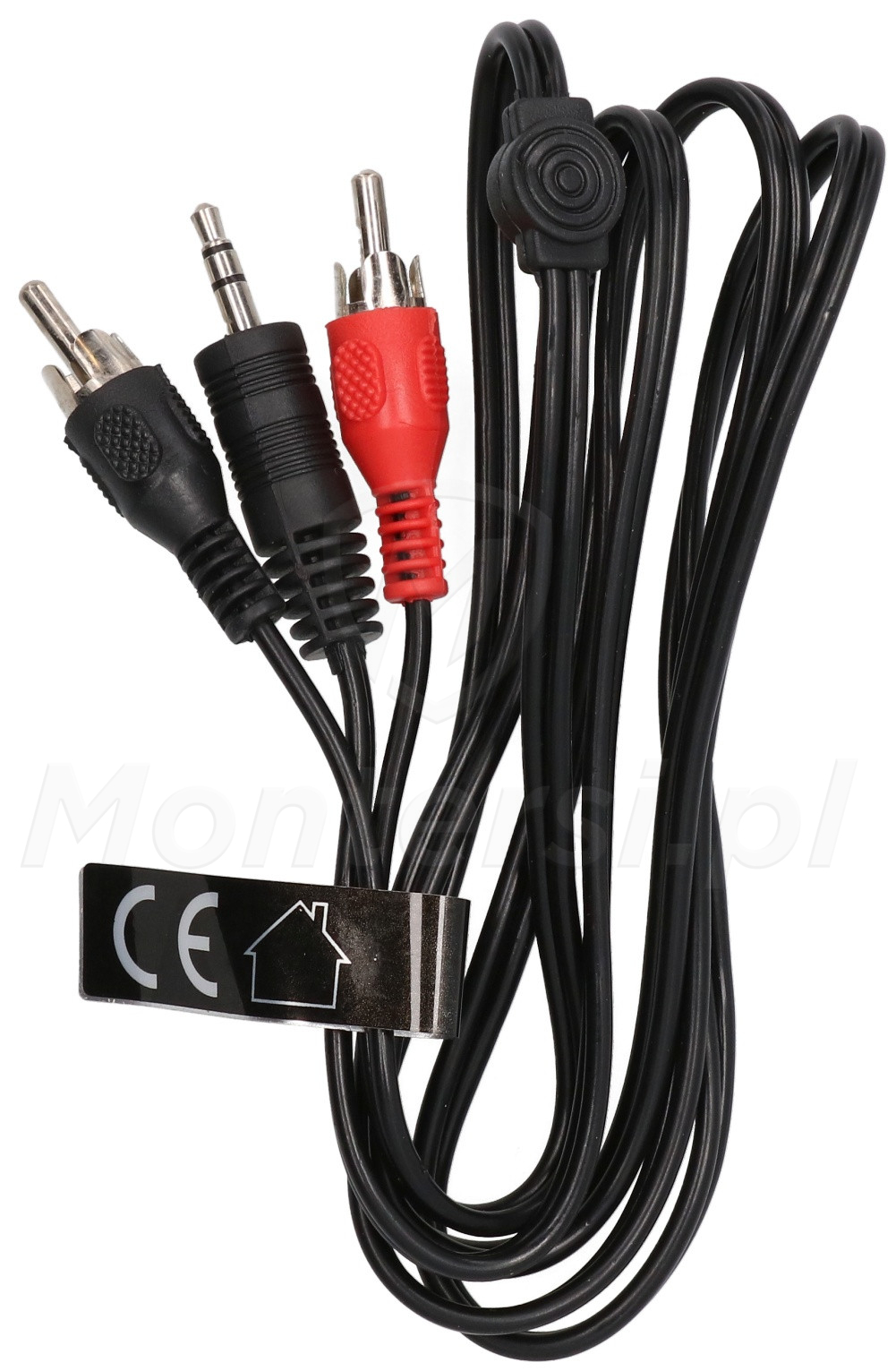 ACA 1735 - Patchcord audio Jack 3.5mm / 2x RCA, 2m