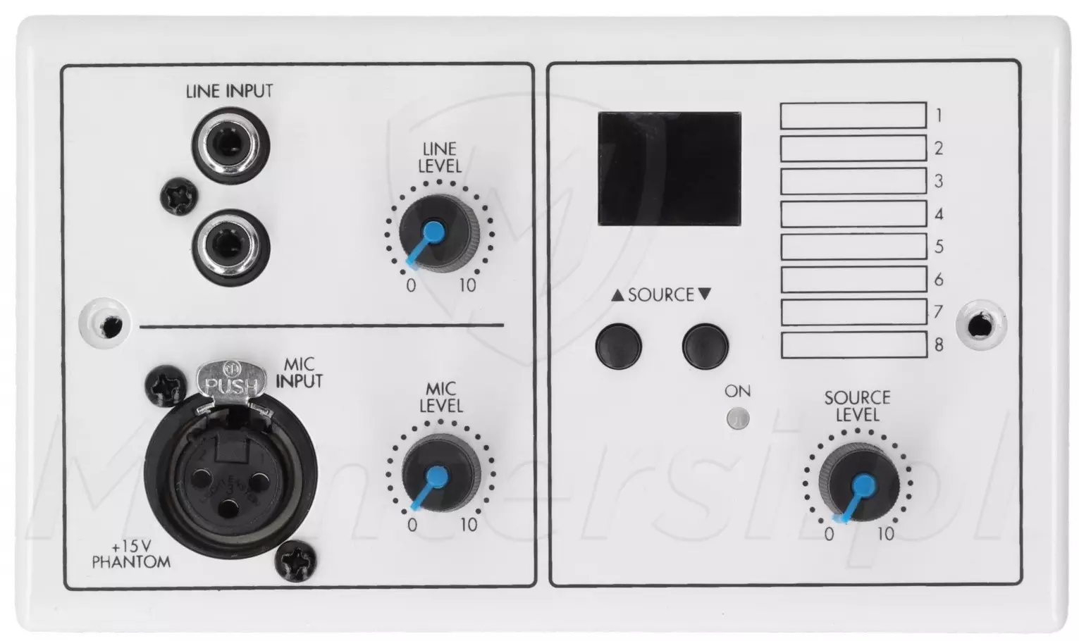 ARM-880WP1 - Naścienny panel sterujący matrycy ARM-880
