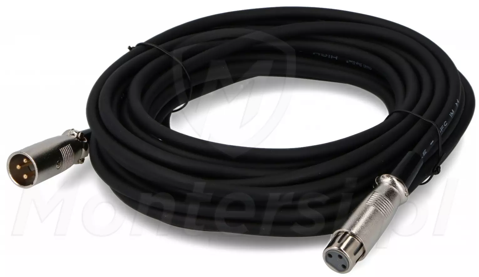 MEC-1000/SW - Kabel XLR 10m czarny