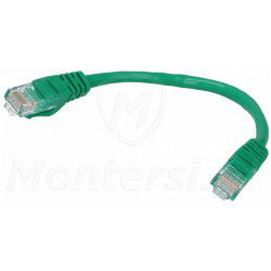 Zielony patchcord UTP 5e