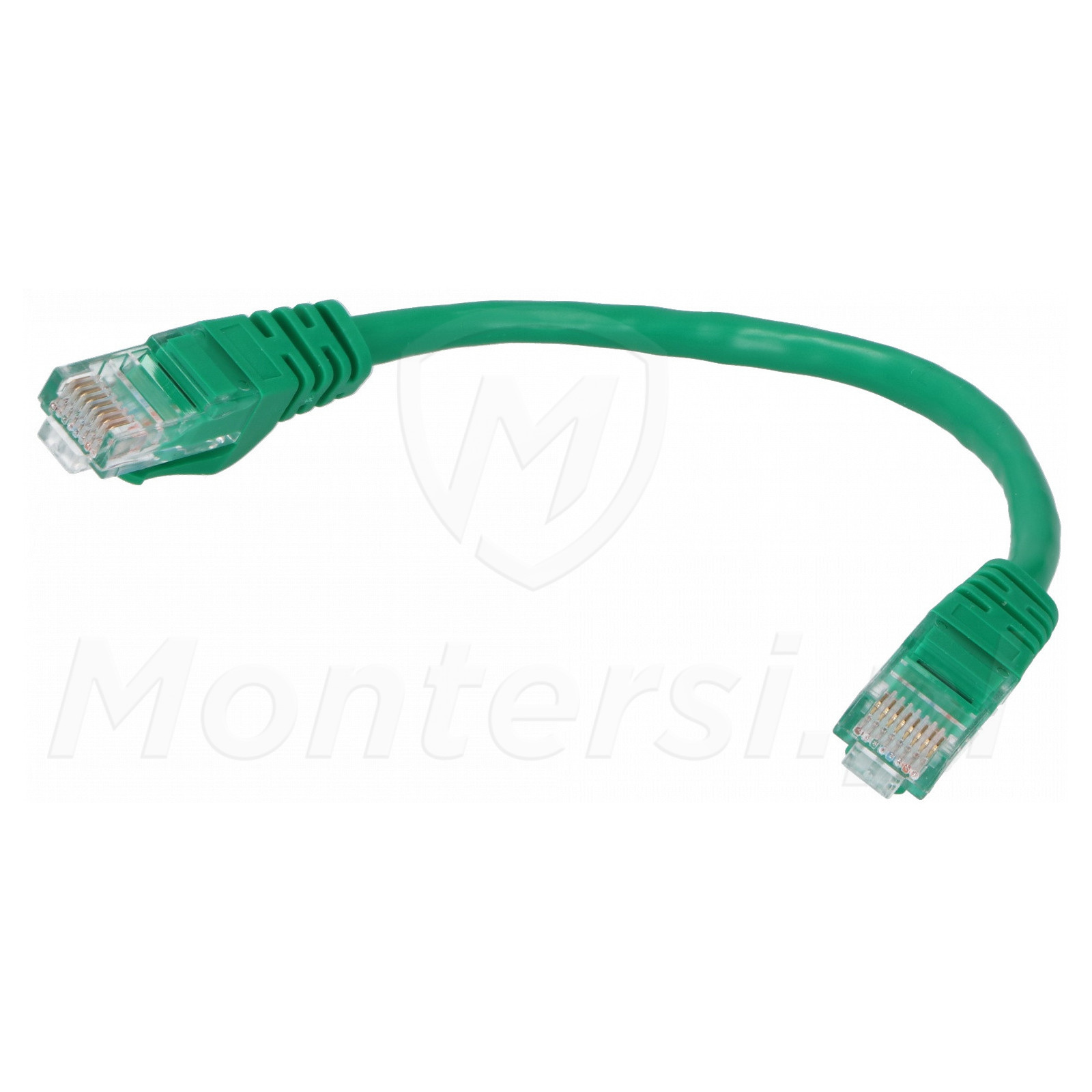 Zielony patchcord UTP 5e