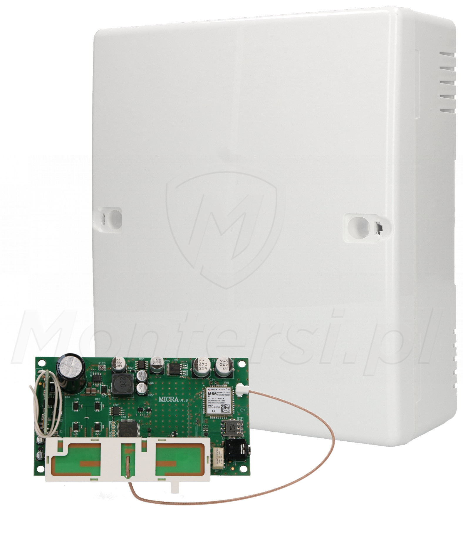 MICRA - Moduł alarmowy z komunikatorem GSM/GPRS MICRA - Moduł alarmowy z komunikatorem GSM/GPRS