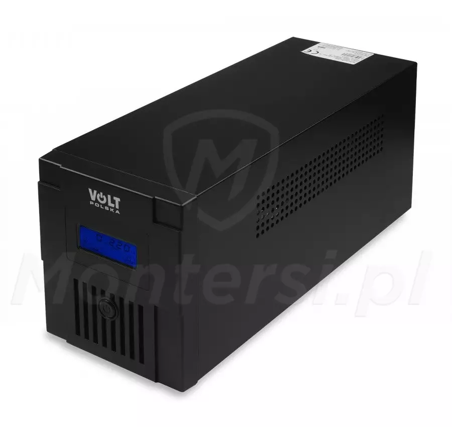 Micro UPS 2000 2x9Ah - Zasilacz UPS 230V, 1200W / 2000VA, powerVIEW