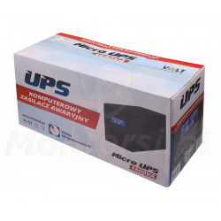Opakowanie zasilacza Micro UPS 1500 2x9Ah