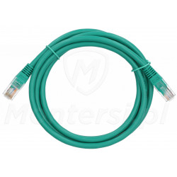 Patchcord UTP kat. 6 w kolorze zielonym