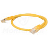 Żółty patchcord UTP 5e dł. 0.5 m