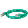 Zielony patchcord UTP 5e, dł. 1m
