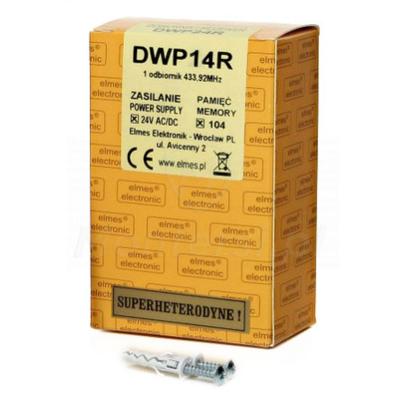 Opakowanie odbiornika DWP12R