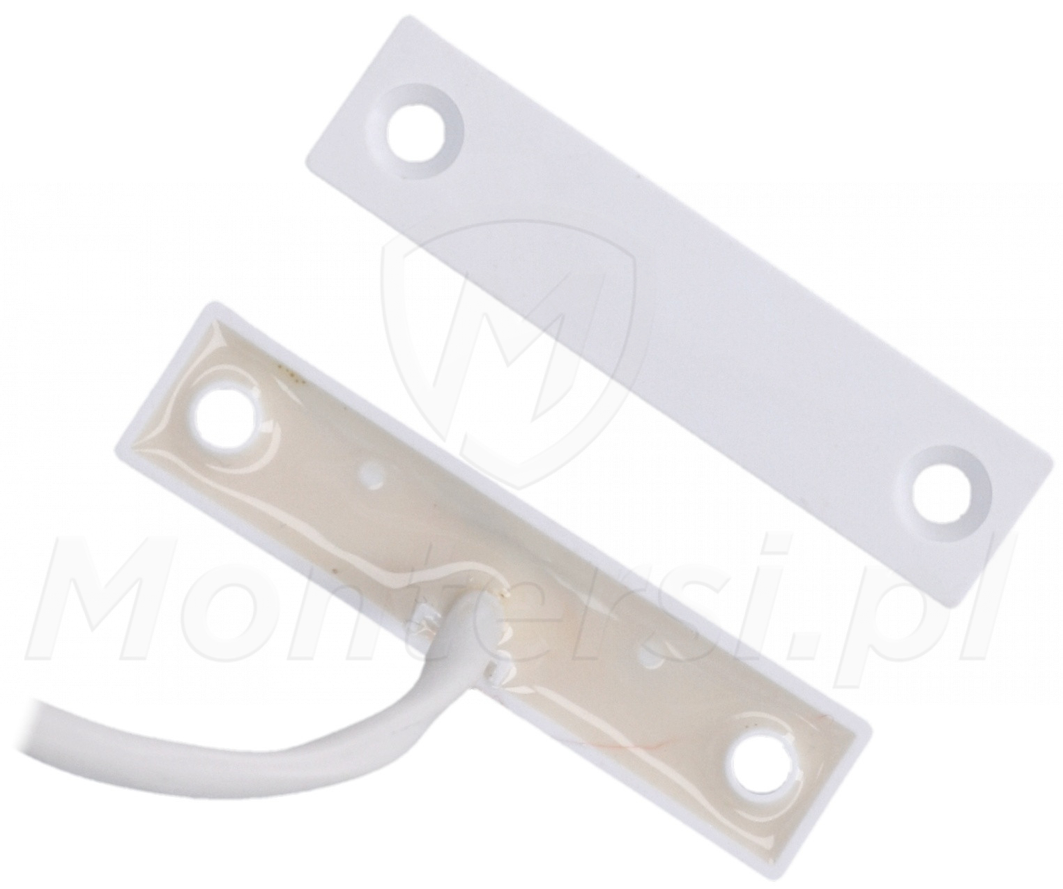 MC746PE - Czujka magnetyczna kabel wyprowadzany od dołu MC746PE - Czujka magnetyczna kabel wyprowadzany od dołu