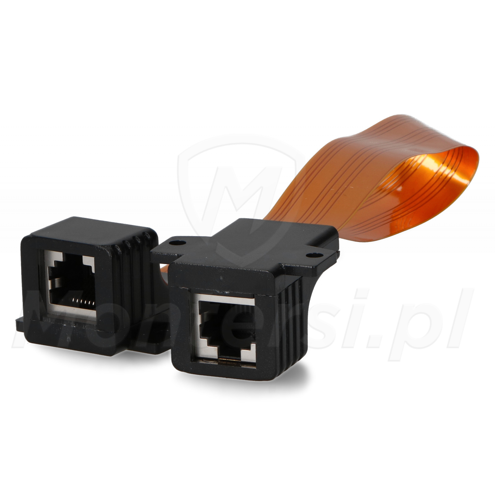 Łącznik RJ45, przejście okienne