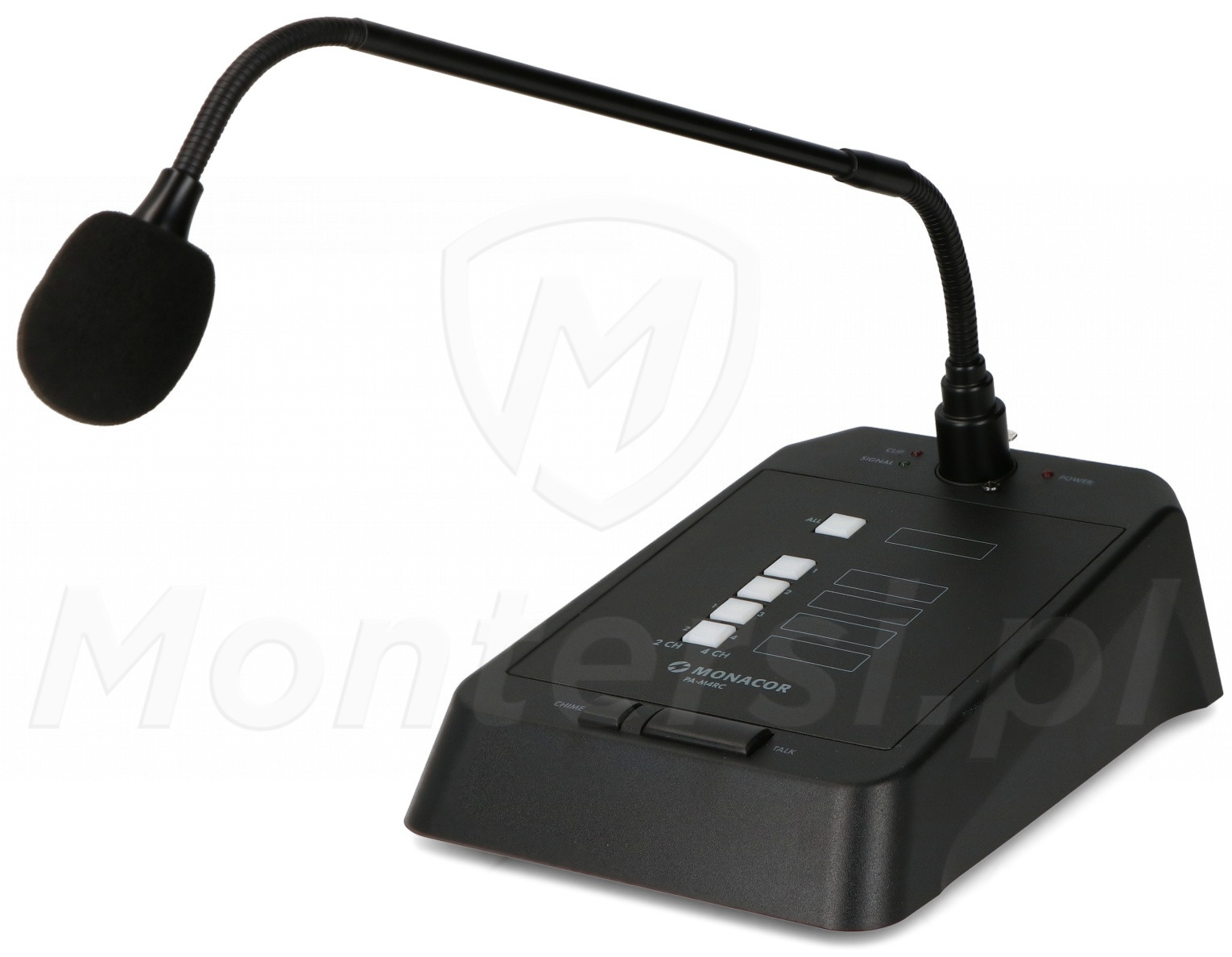 PA-M4RC - Mikrofon pulpitowy P, 4 strefowy