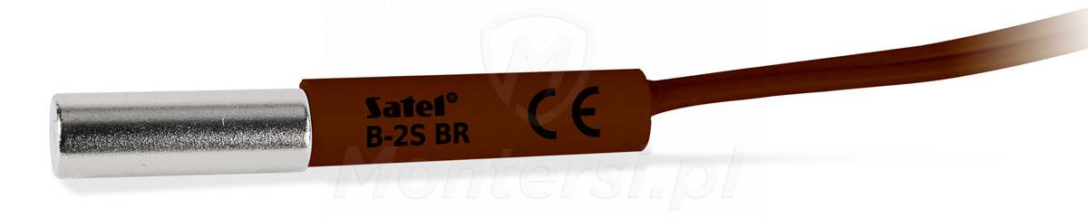B-2S BR - Czujka magnetyczna, wpuszczana