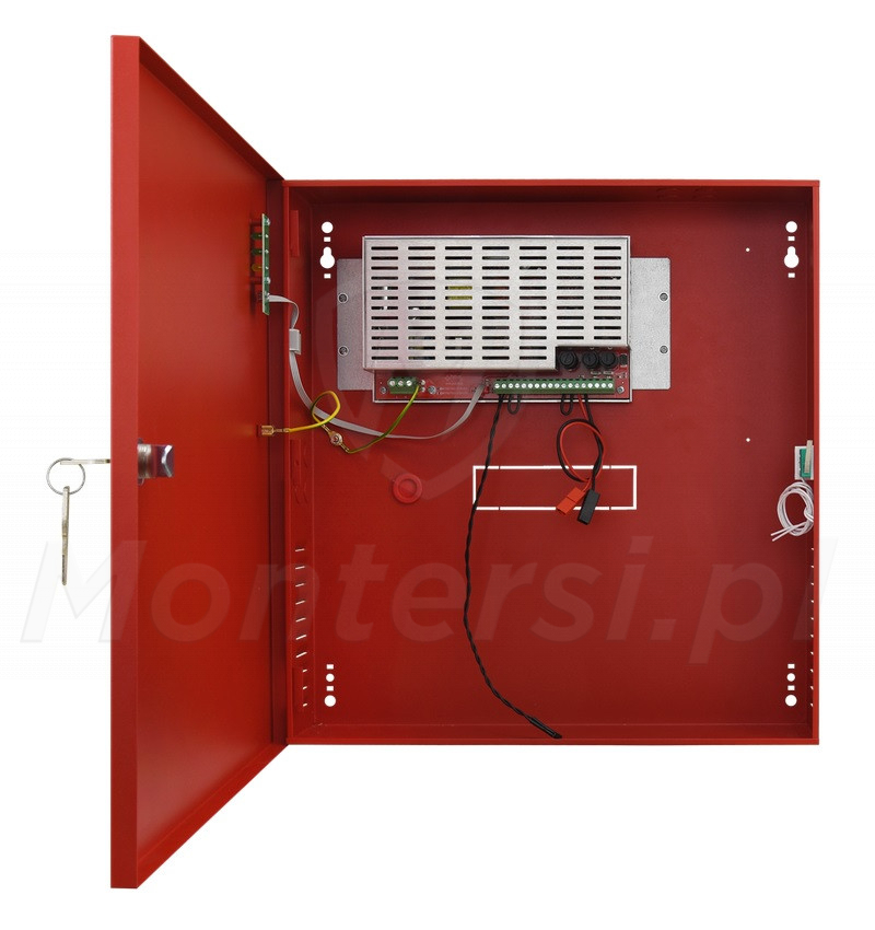 EN54C-2A17 - Zasilacz buforowy 24 V / 2 A, 2x 17 Ah
