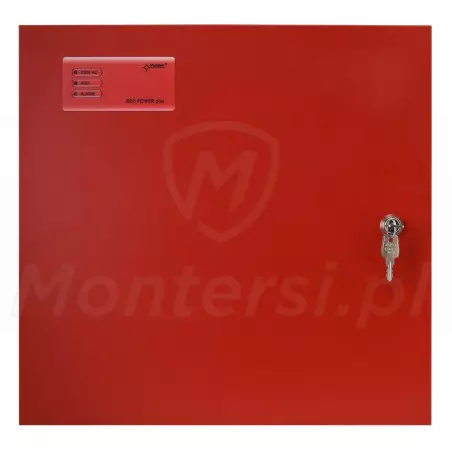 Front zasilacza buforowego EN54C-3A28