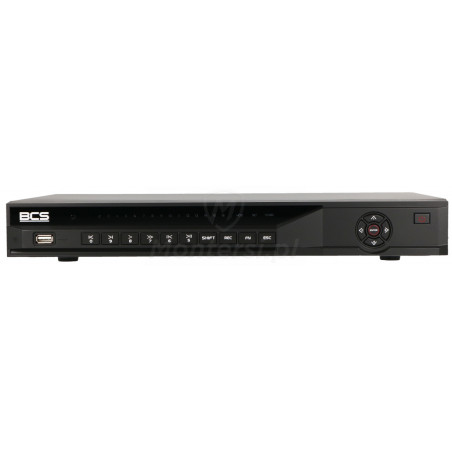 Front rejestratora NVR BCS-NVR3202-4K-III