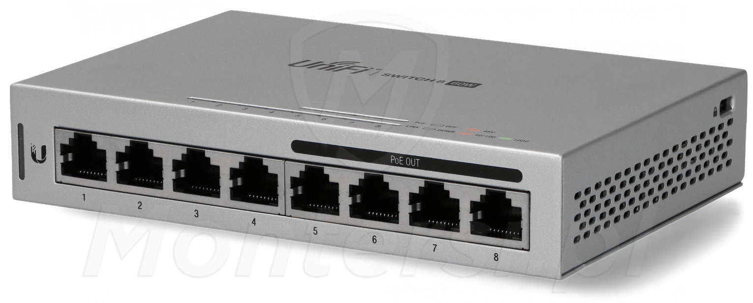 US-8-60W - Zarządzalny Switch PoE, 4xPoE af