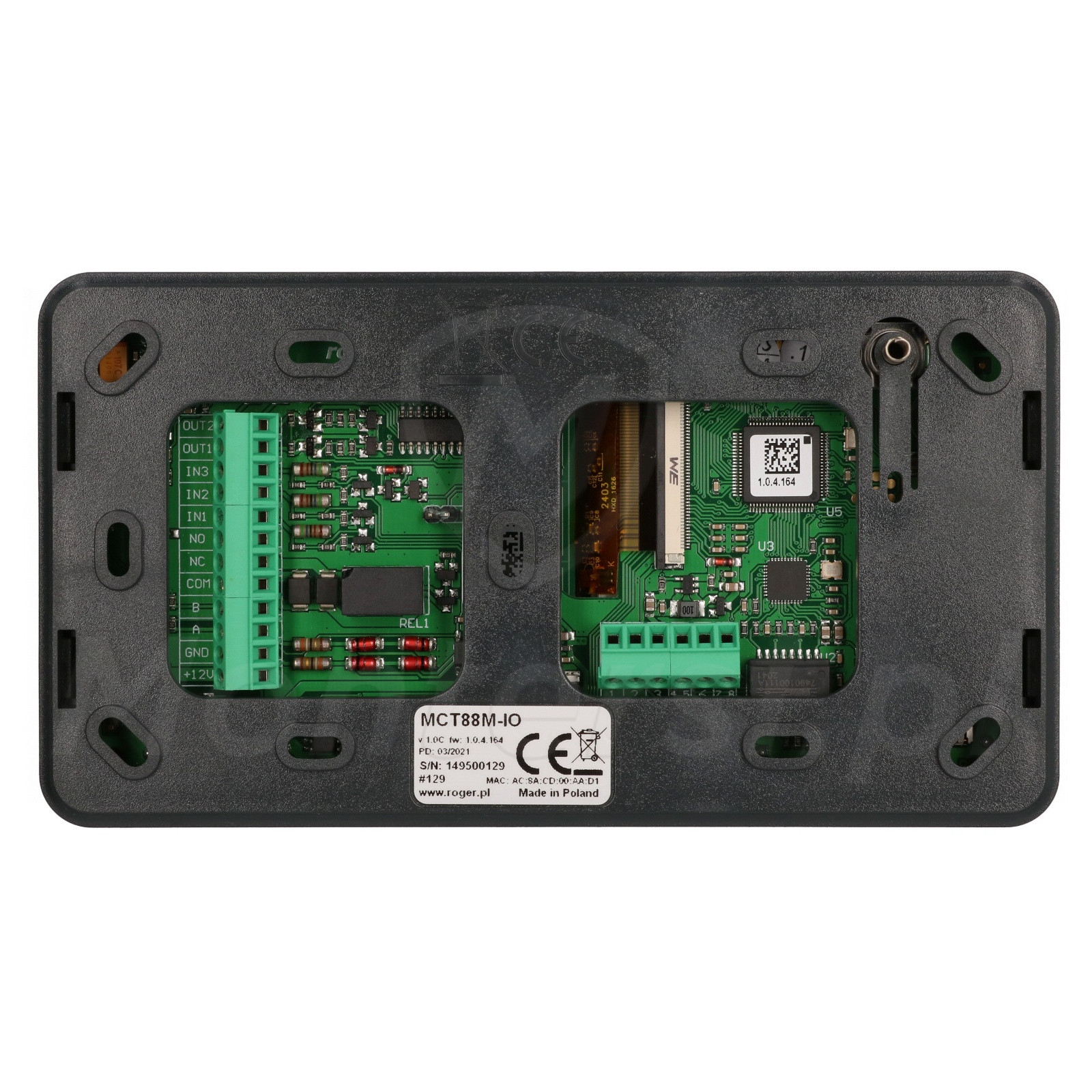 MCT88MIO Terminal dostępu z klawiaturą i czytnikiem MIFARE