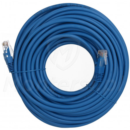 Patchcord UTP 5e dł. 15 m - niebieski